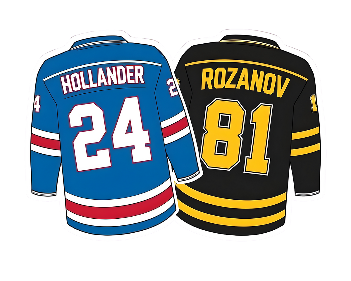 Heated Rivalry Jersey Sticker - 2x2