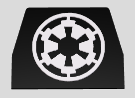 Star Wars Empire Slab Stand End Cap