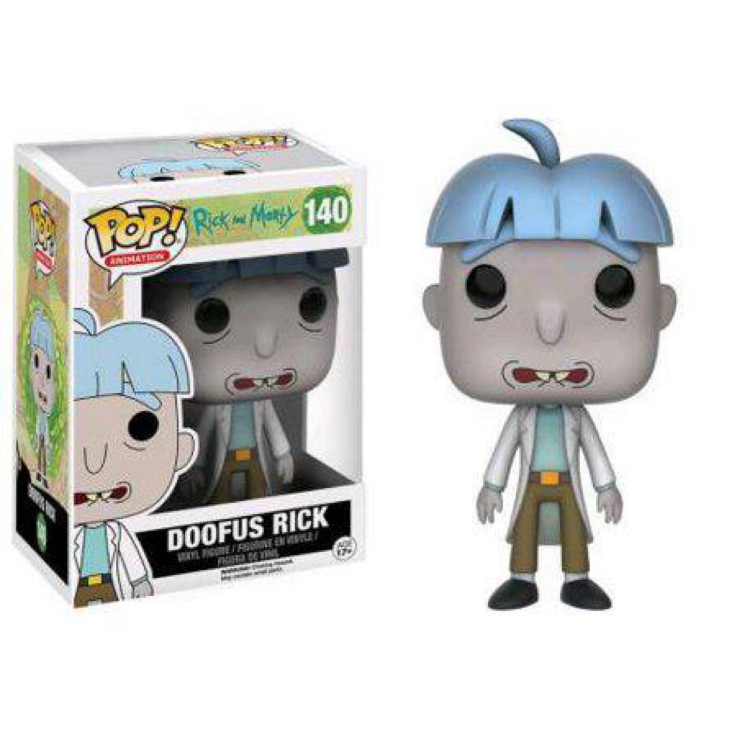 Rick and Morty Funko Pop! Animation Doofus Rick #140 (Exclusive)