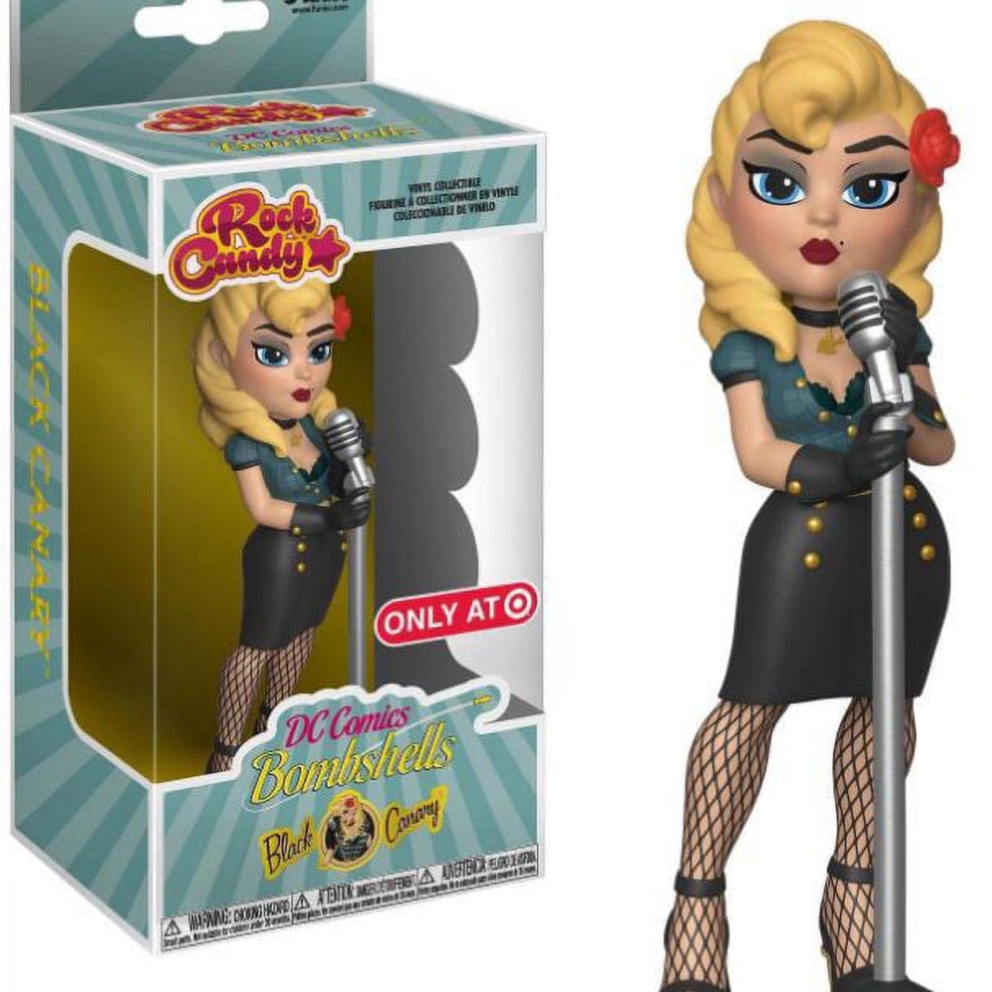 Pop! DC Bombshell Canary Rock Candy Exclusive Figure
