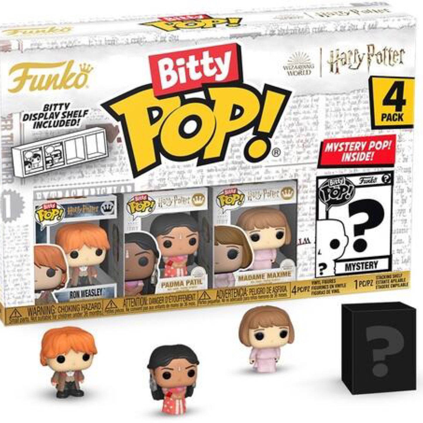 Funko Bitty POP! Harry Potter GoF Ron Figures