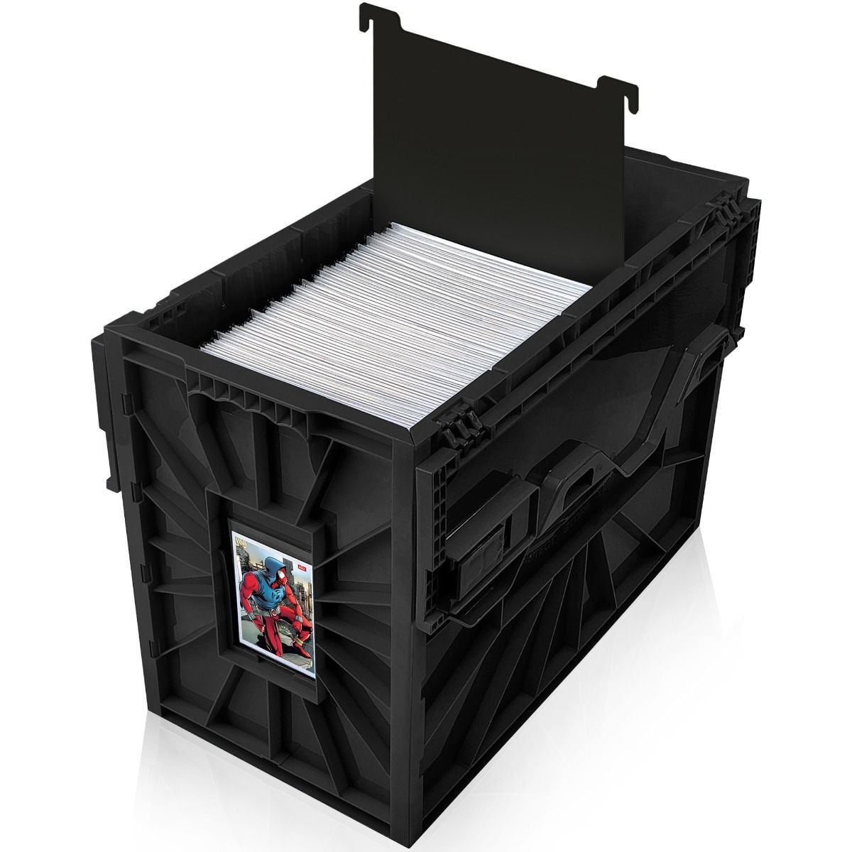 Short Comic Book Bin - Black