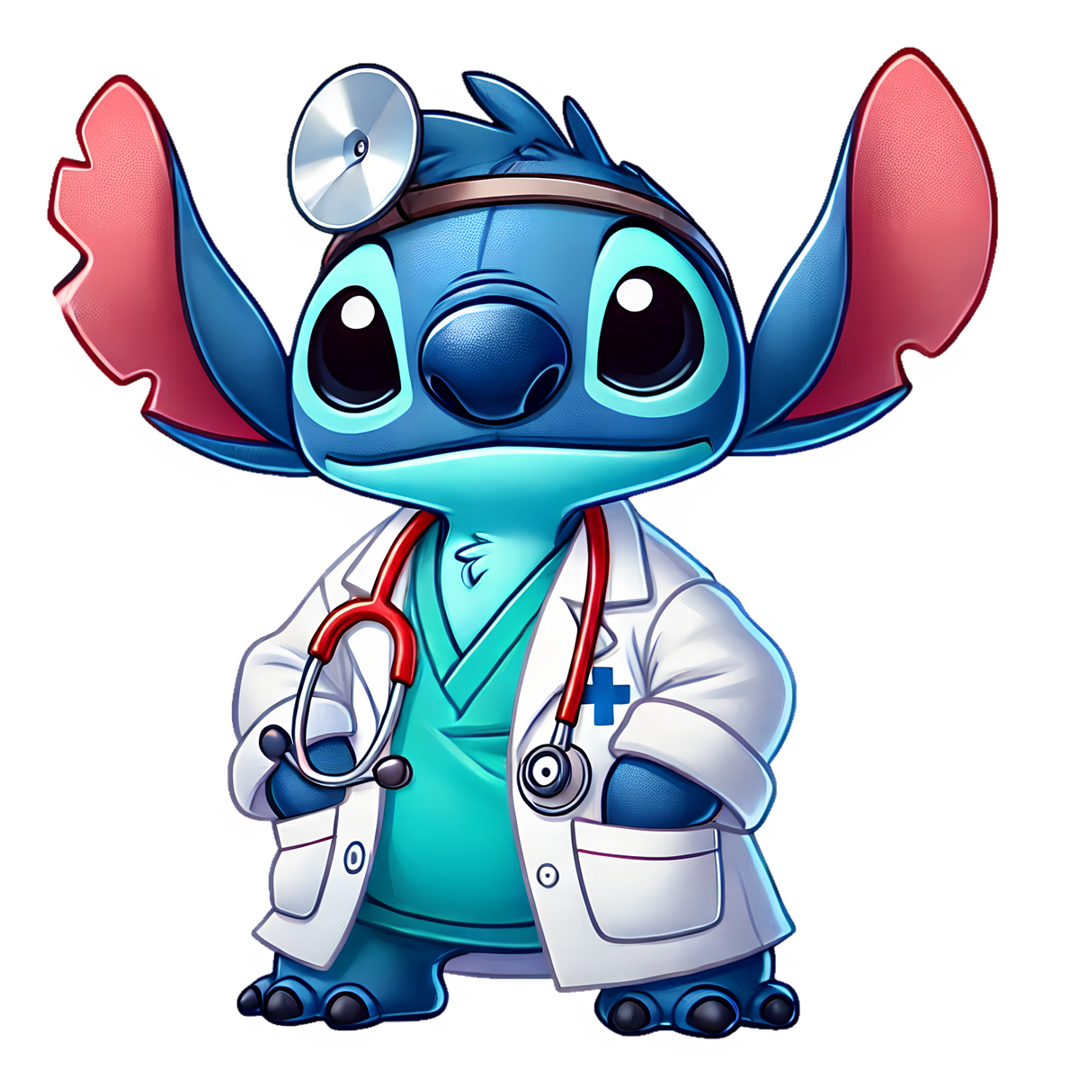 Doctor Stitch Sticker - 2x2