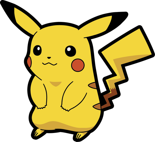 Pikachu Sticker - 2x2