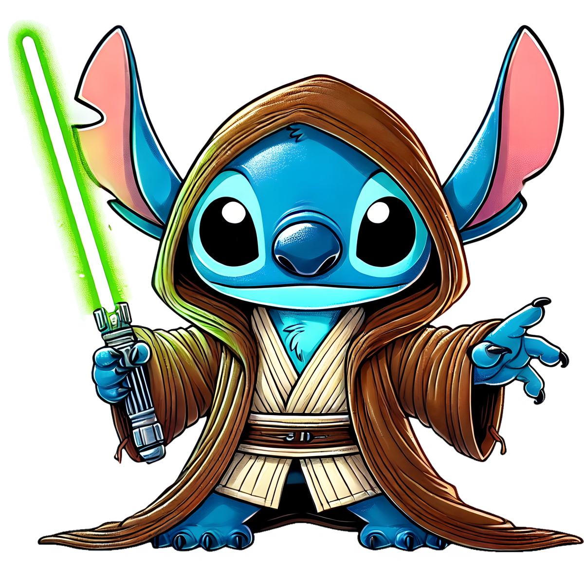 Jedi Stitch Sticker - 2x2