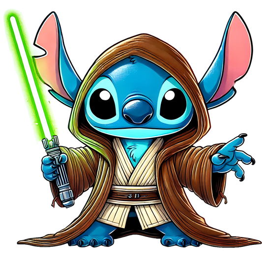 Jedi Stitch Sticker - 2x2