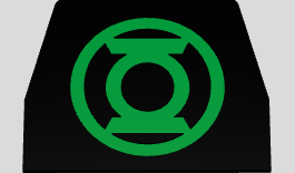 Green Lantern Slab Stand End Cap