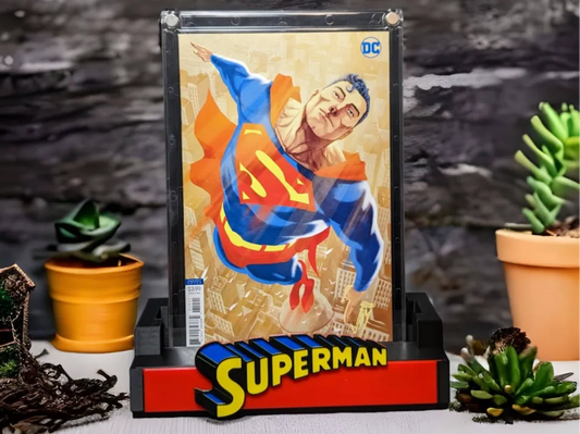 Superman Slab Stand Front Plate