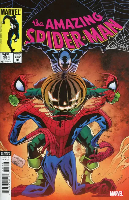 the Amazing Spider-Man #254 Will Sliney Incentive Facsimile Variant (1:25)