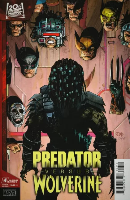 Predator Versus Wolverine #4 Cassara 1:25 Variant NM