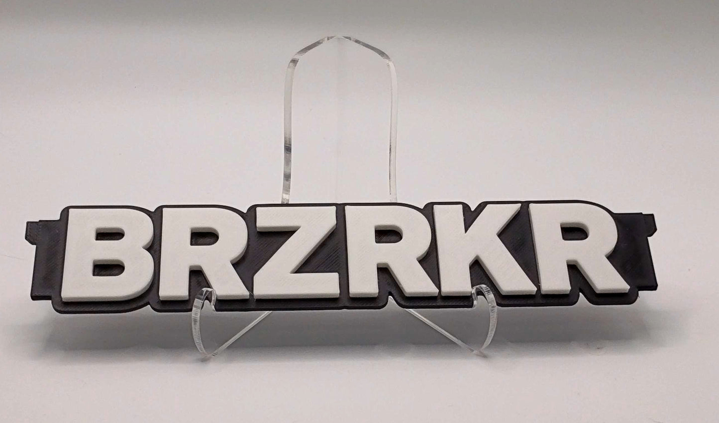 Brzrkr Kick Stand Front Plate