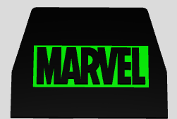 Green Marvel Slab Stand End Cap