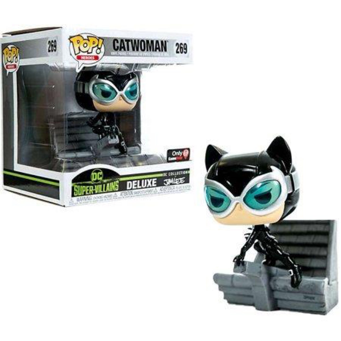 DC Funko Pop! Heroes Catwoman Deluxe Vinyl Figure (Jim Lee)