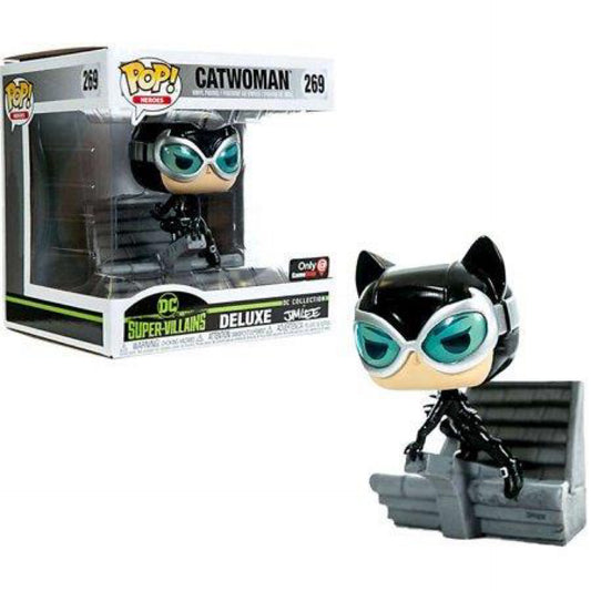 DC Funko Pop! Heroes Catwoman Deluxe Vinyl Figure (Jim Lee)