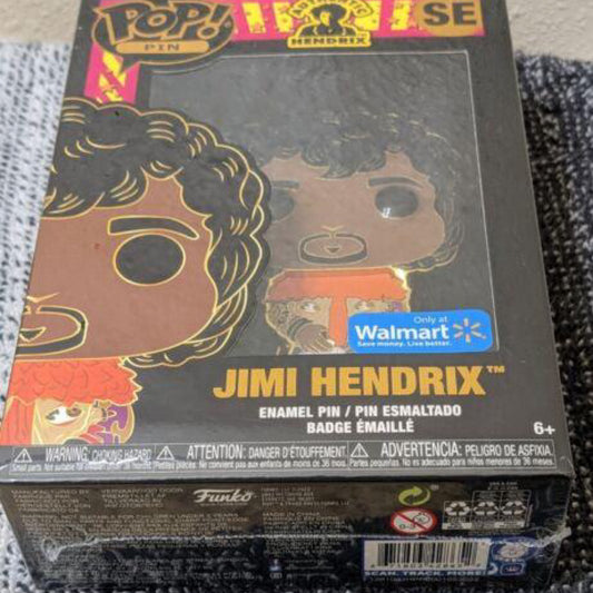 2022 Funko POP Enamel Pin Jimi Hendrix Walmart
