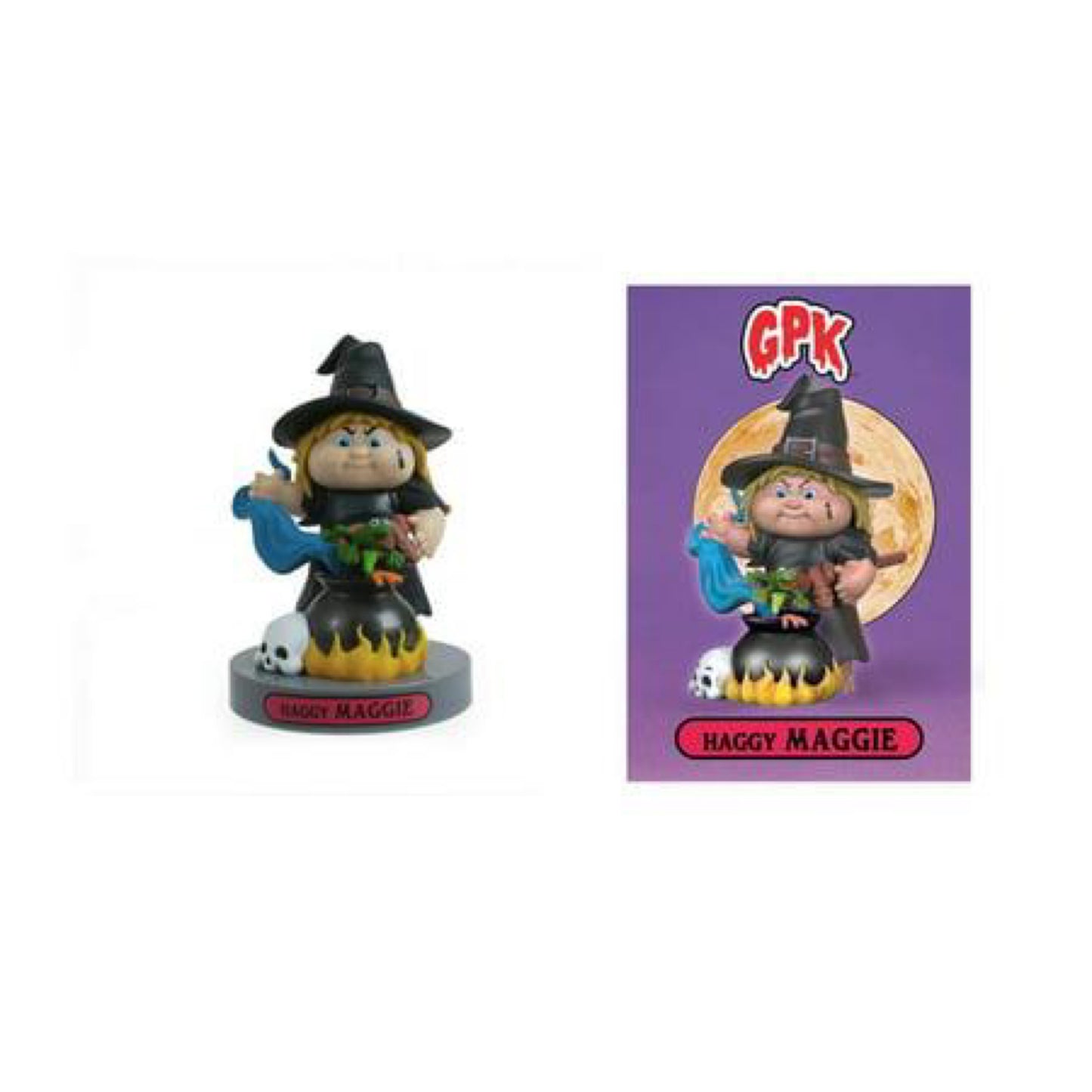 Garbage Pail Kids Haggy Maggie 4 with Exclusive Trading Card by the Loyal Subjects