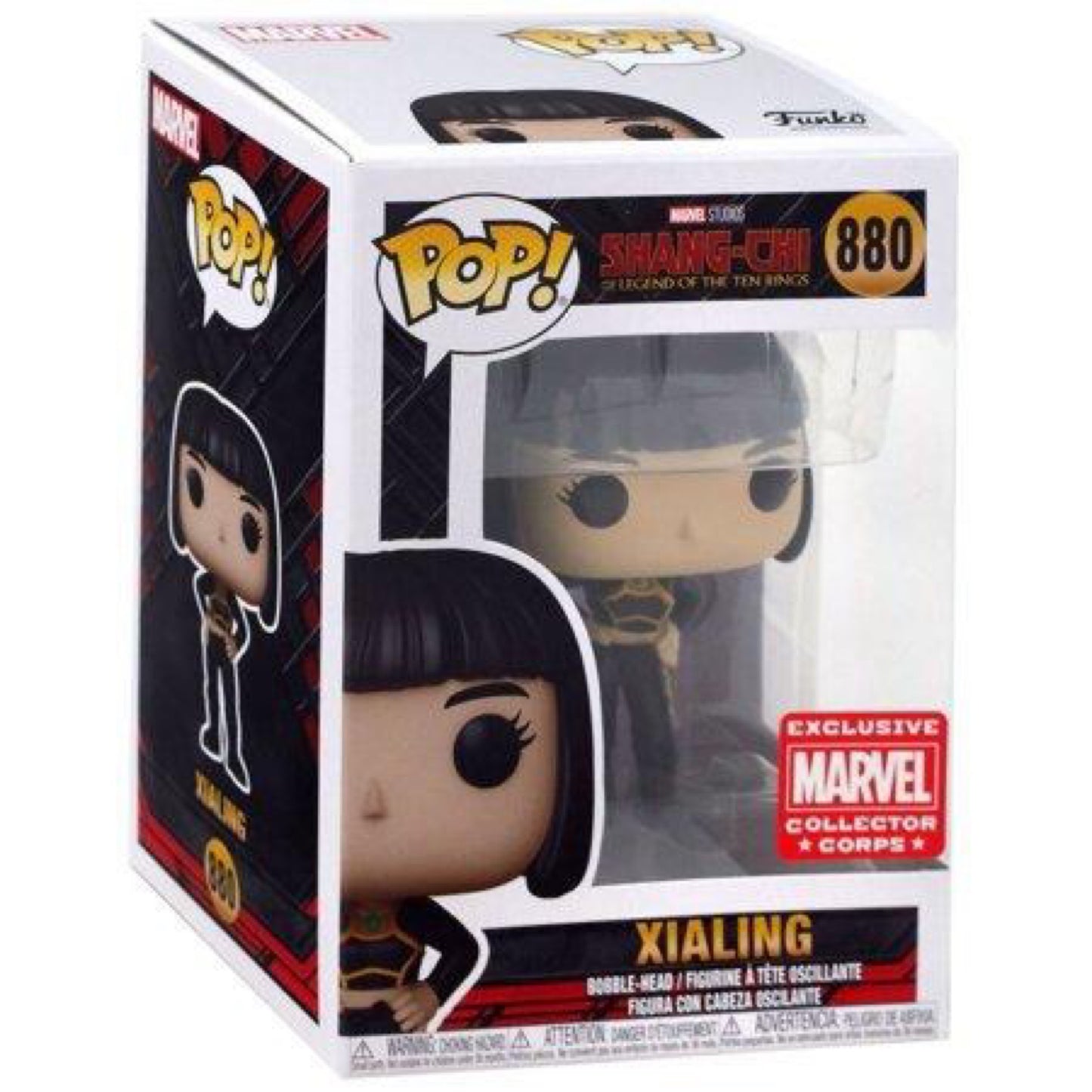 Funko Pop! Marvel Shang-Chi and the Legend of the Ten Rings Xialing #880 Collector Corps Exclusive [Pop! Protector]