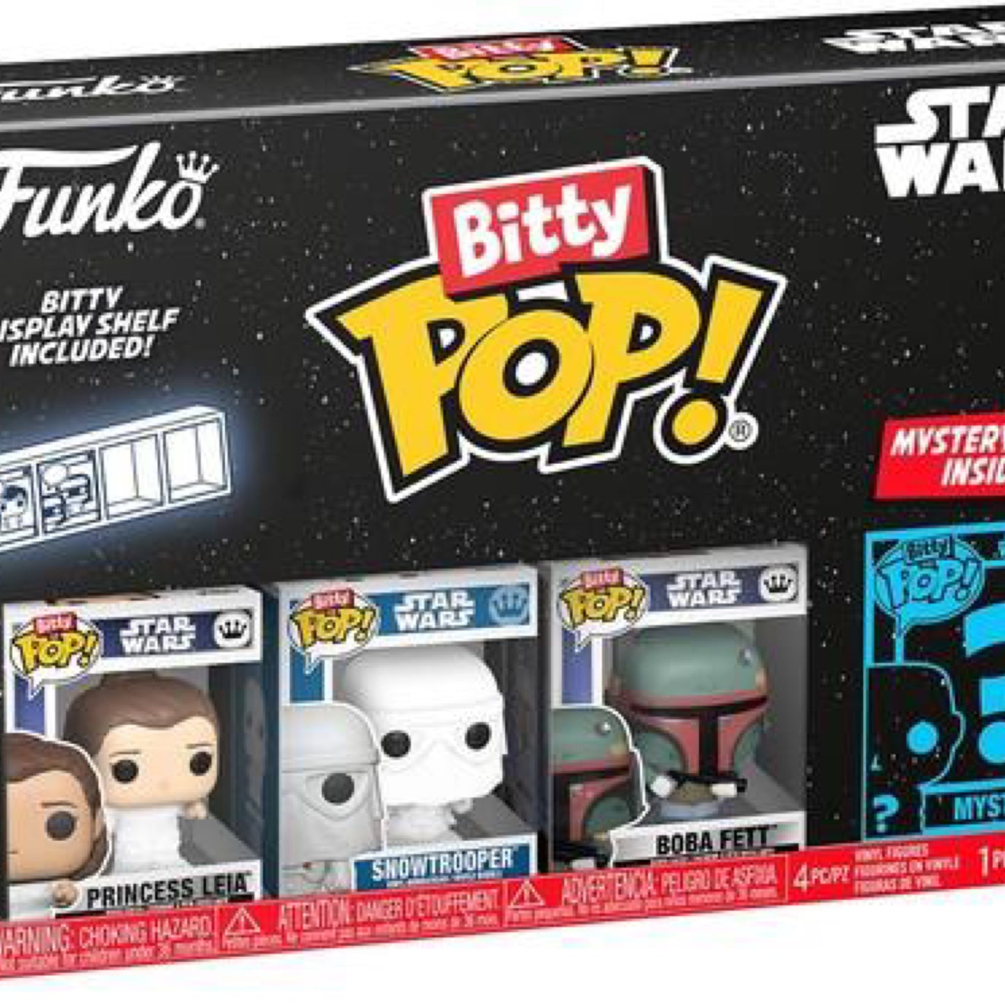 BITTY POP STAR WARS EMPIRE STRIKES BACK LEIA 4PK