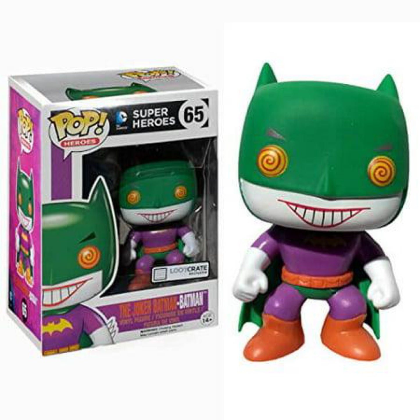 Funko Joker as Batman Pop Heroes Lootcrate Exclusive Statuette