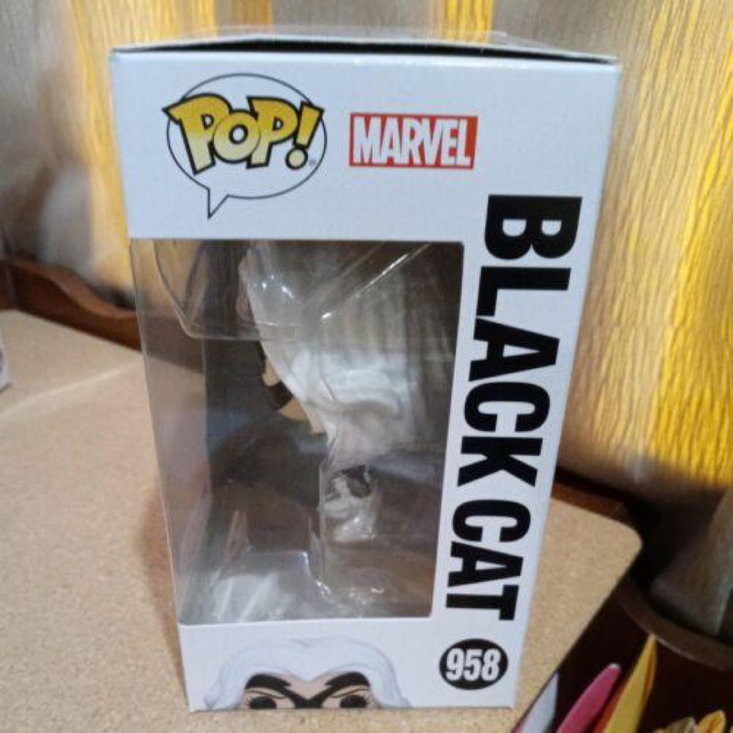 Funko Pop! Marvel: Animated Spider-Man Black Cat Exclusive #958