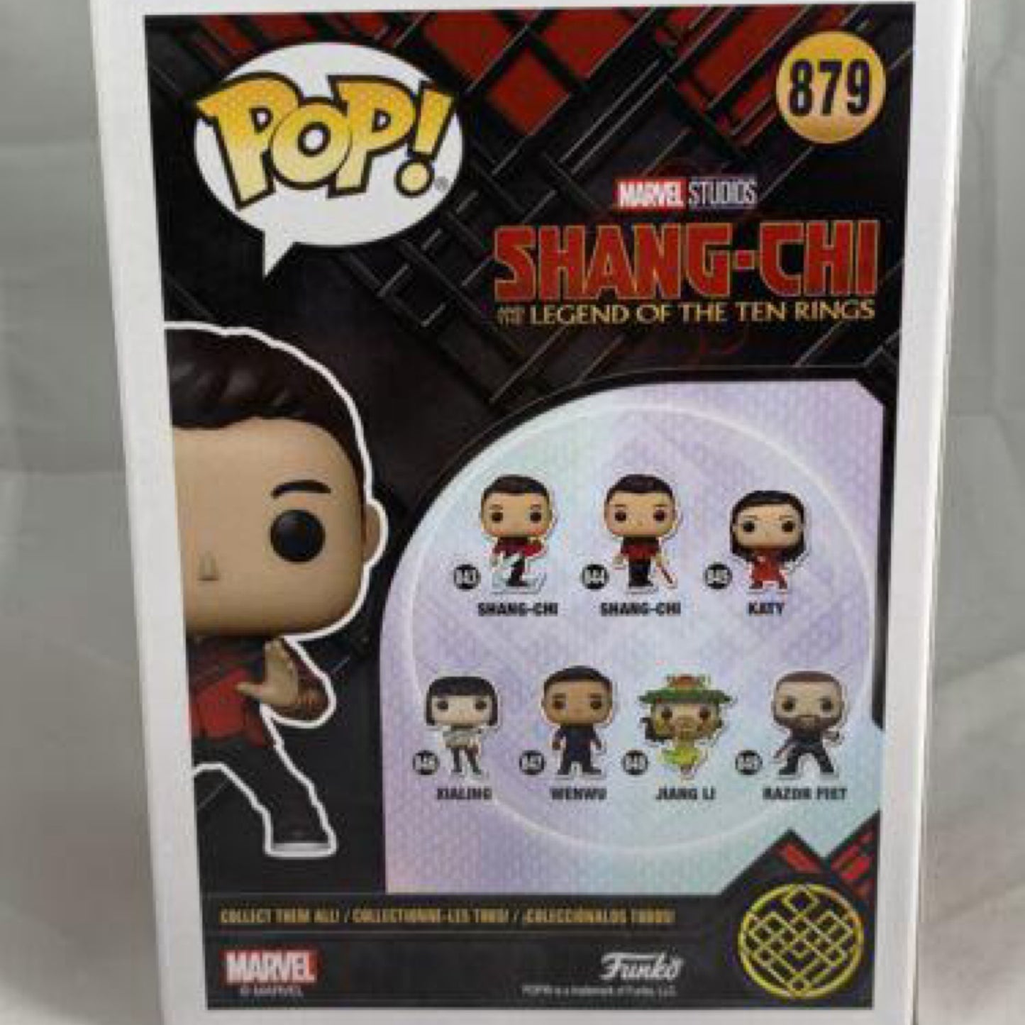 Funko Pop! Marvel Shang-Chi and the Legend of the Ten Rings Shang-Chi #879 Collector Corps Exclusive [Pop! Protector]
