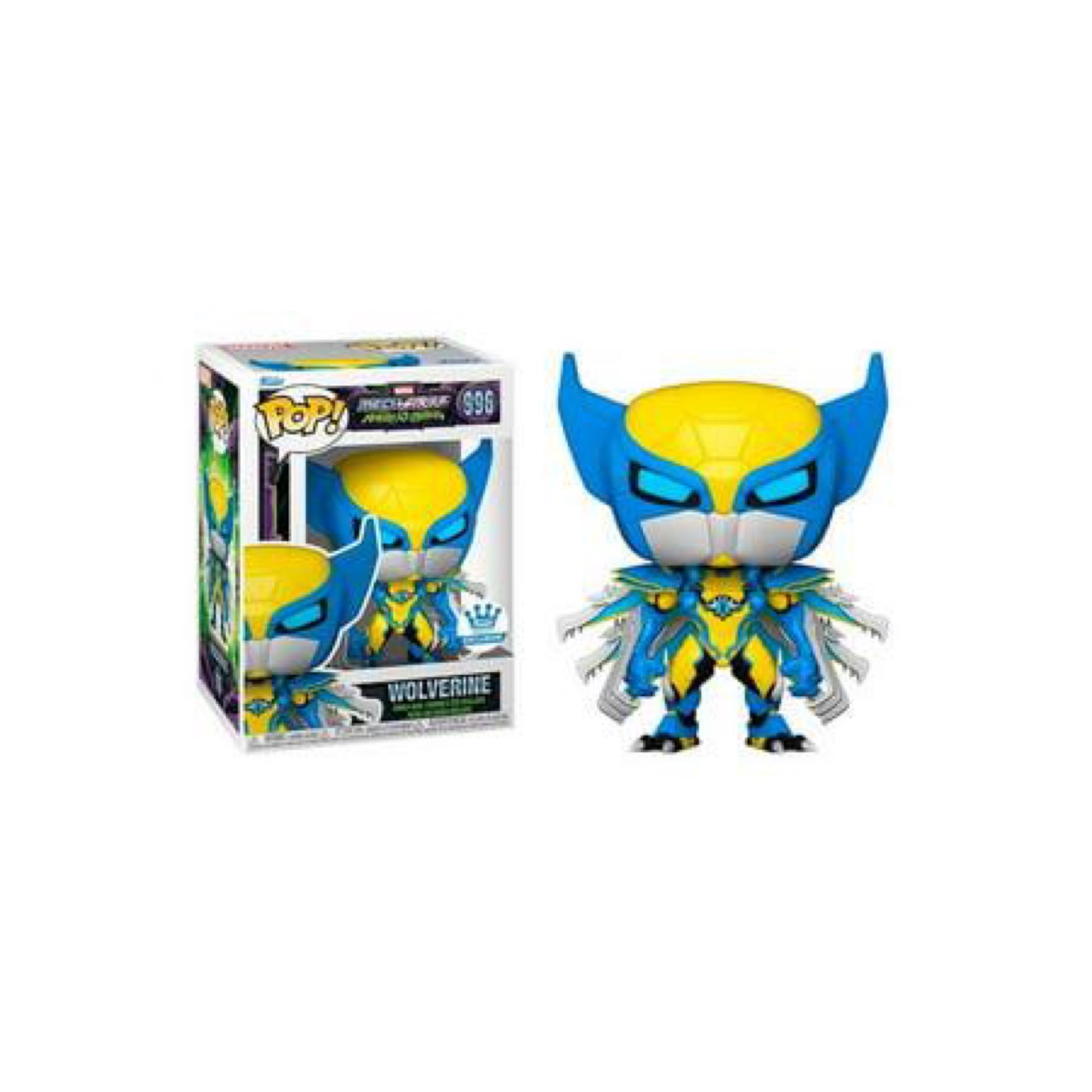 Funko Pop! Marvel Mech Strike Monster Hunters Wolverine #996 Funko Shop Exclusive