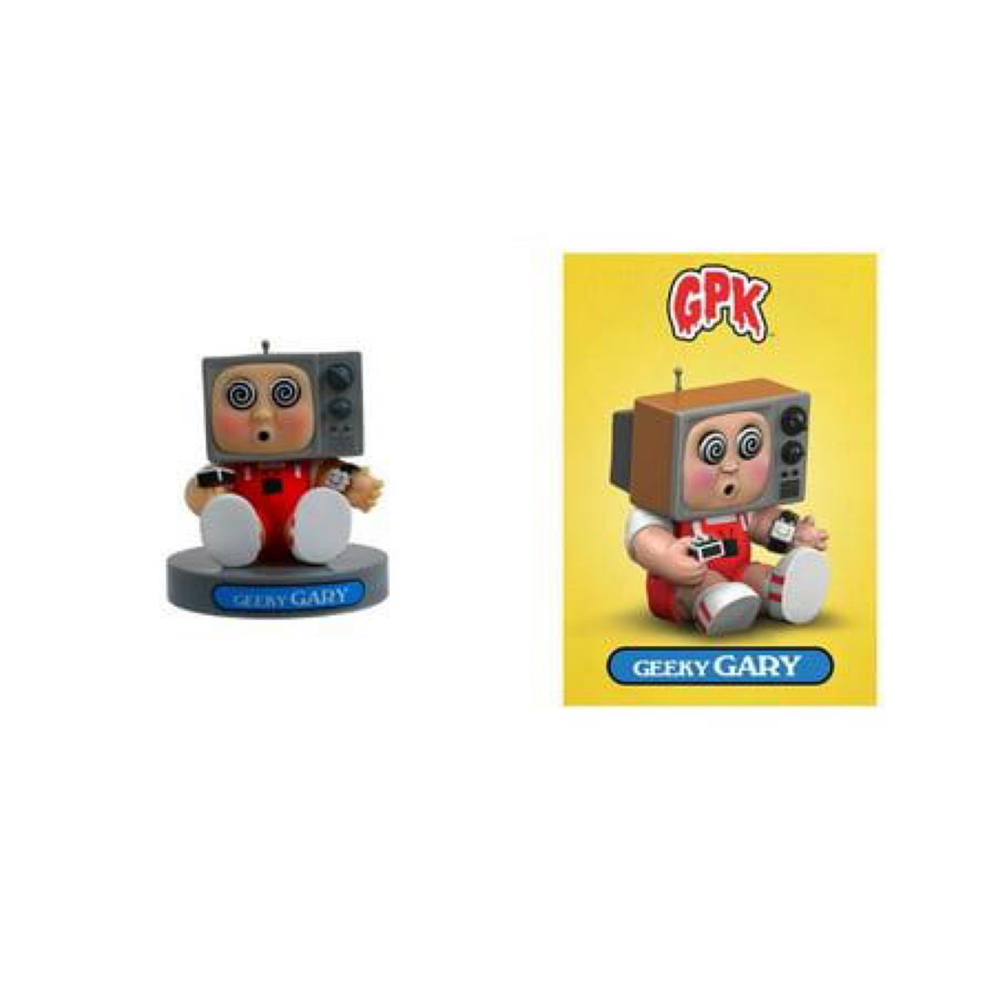 Garbage Pail Kids Geeky Gary 4 with Exclusive Trading Card by The Loyal Subjects