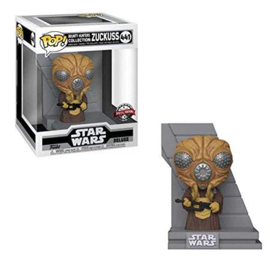 Funko Pop! Star Wars Bounty Hunter Collection Deluxe Zuckuss #441 Exclusive