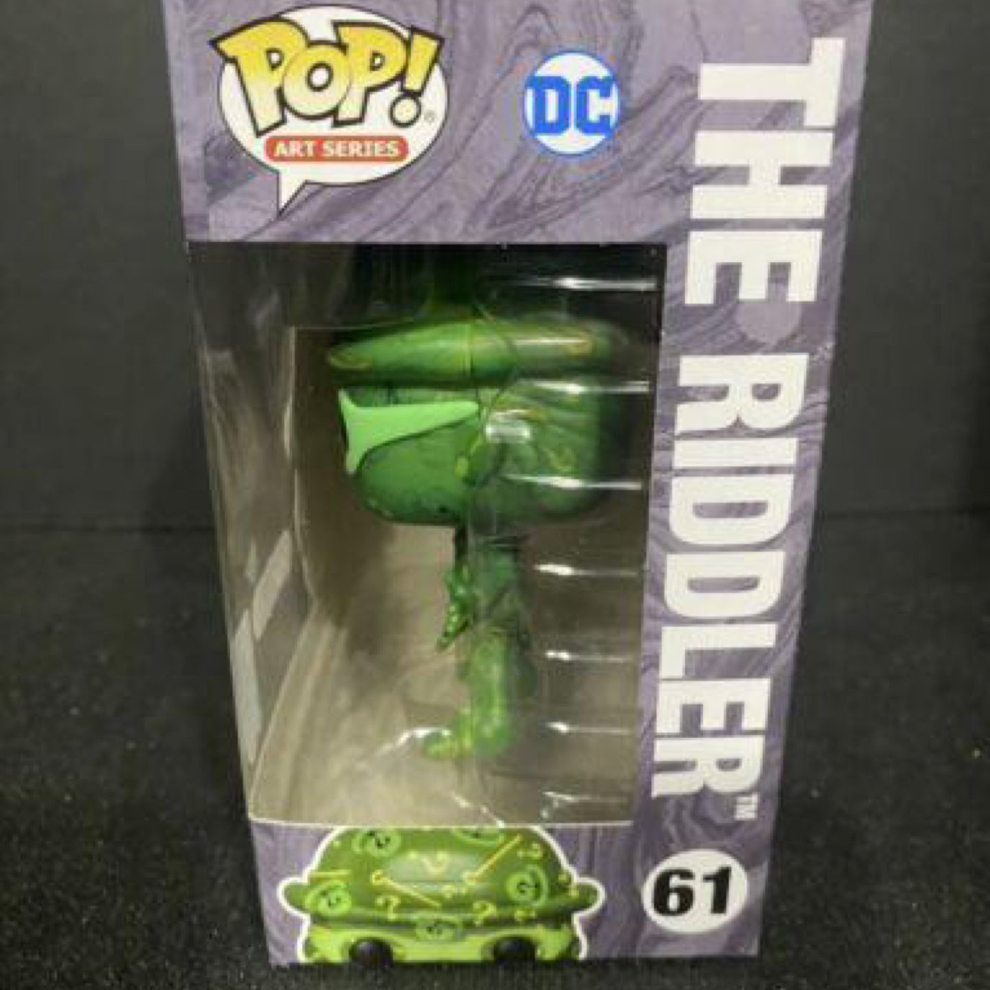 Funko Pop! DC S Batman Forever the Riddler Art Series with Protector