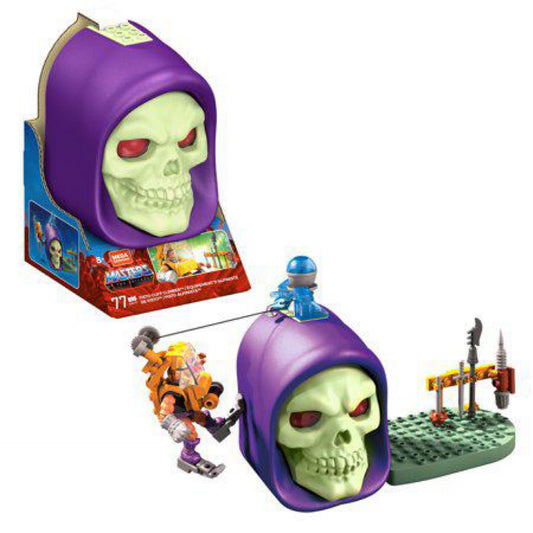Mega Masters of The Universe Trap Jaw️ Laser Cannon Construction Action Figure Set