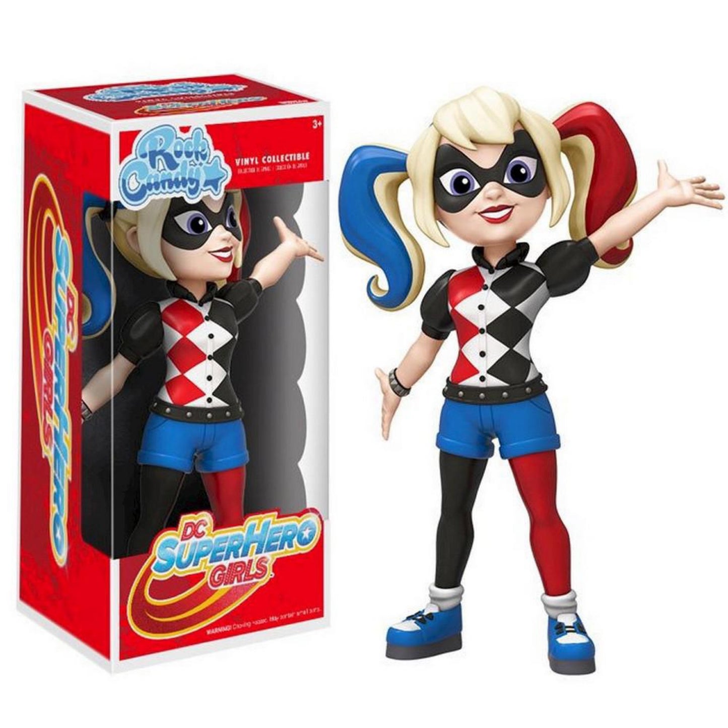 Funko DC Super Hero Girls Harley Quinn Rock Candy Vinyl Figurine