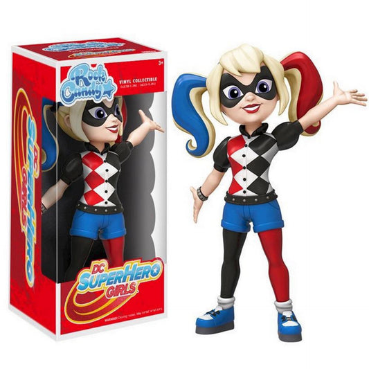 Funko DC Super Hero Girls Harley Quinn Rock Candy Vinyl Figurine
