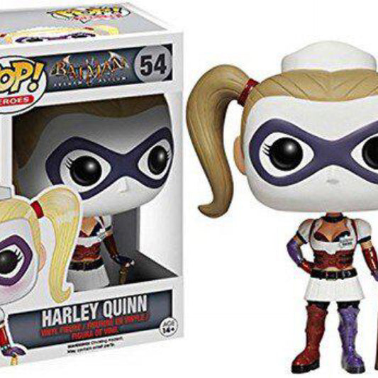 Funko Pop! Heroes: Arkham Asylum- nurse Harley Quinn